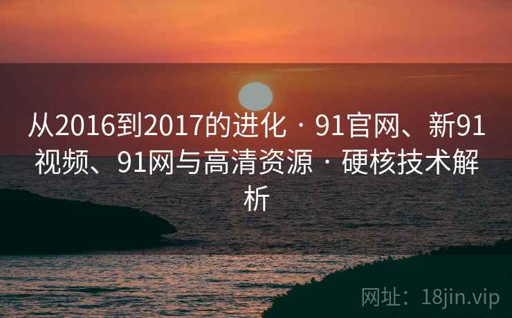 从2016到2017的进化 · 91官网、新91视频、91网与高清资源 · 硬核技术解析 从2016到2017的进化 · 91官网、新91视频、91网与高清资源 · 硬核技术解析